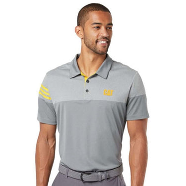 Polo Camisero Deportivo Heathered 3 Stripes Colorblock - KATZER